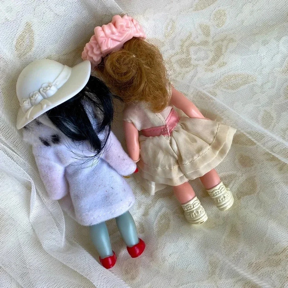 Vintage Madame Alexander Dolls Set of 2 cute dolls 5" - Picture 2 of 7